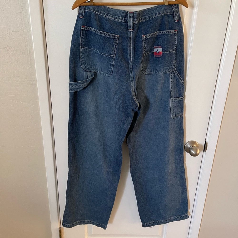 Vintage Y2K BUM equipment wide leg Cargo pants